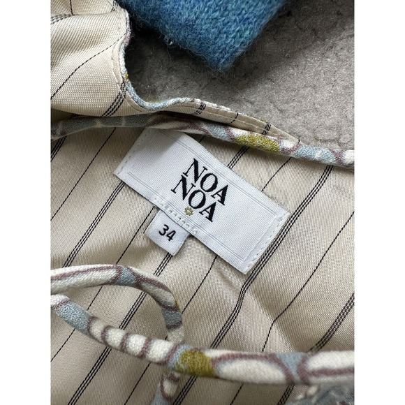 NOA NOA Size 34 XS Women Short Sleeve Shirt Dress Floral Party Date Night A10 - Picture 5 of 11